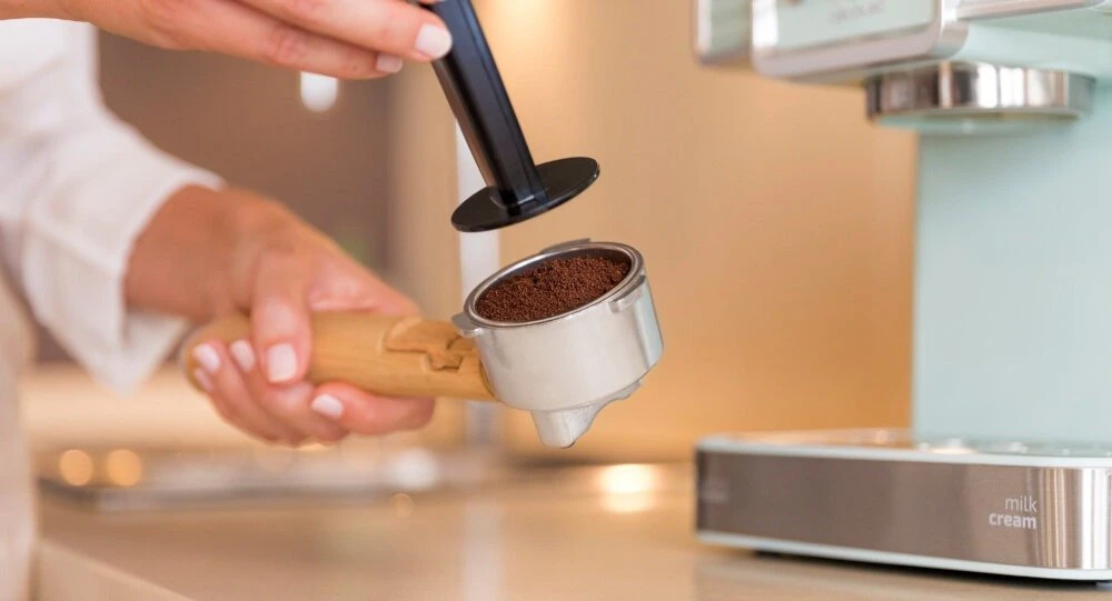 Kavos aparatas CECOTEC Power Espresso 20 tradicinė šviesiai mėlyna