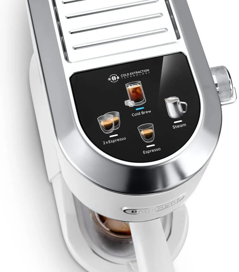 Pusiau automatinis kavos aparatas DeLonghi EC890.WI