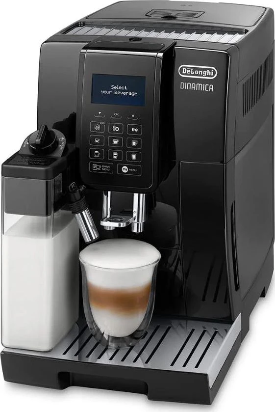 Kavos aparatas espresso DeLonghi ECAM 353.75.B (1450W, juodos spalvos)