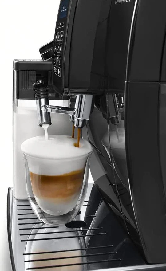 Kavos aparatas espresso DeLonghi ECAM 353.75.B (1450W, juodos spalvos)