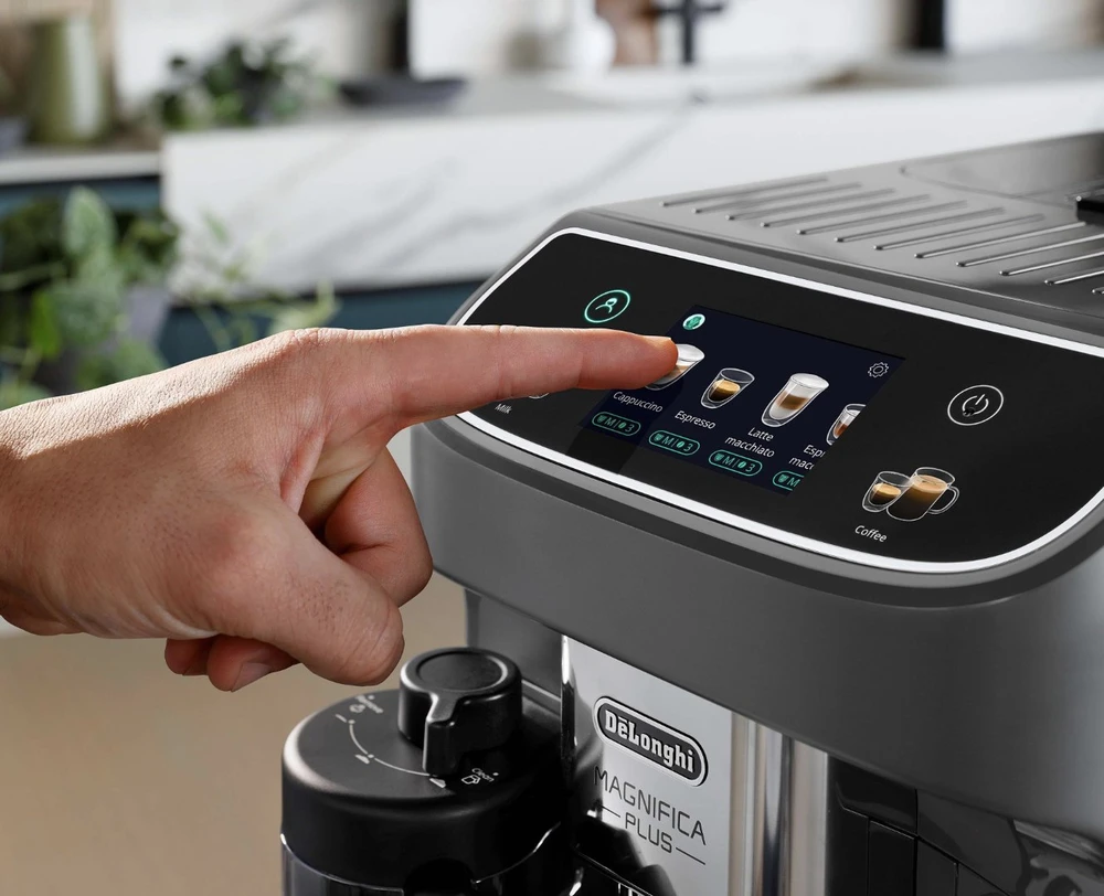 Kavos aparatas De'Longhi Magnifica Plus ECAM 320.61.G Cold Coffee pilka