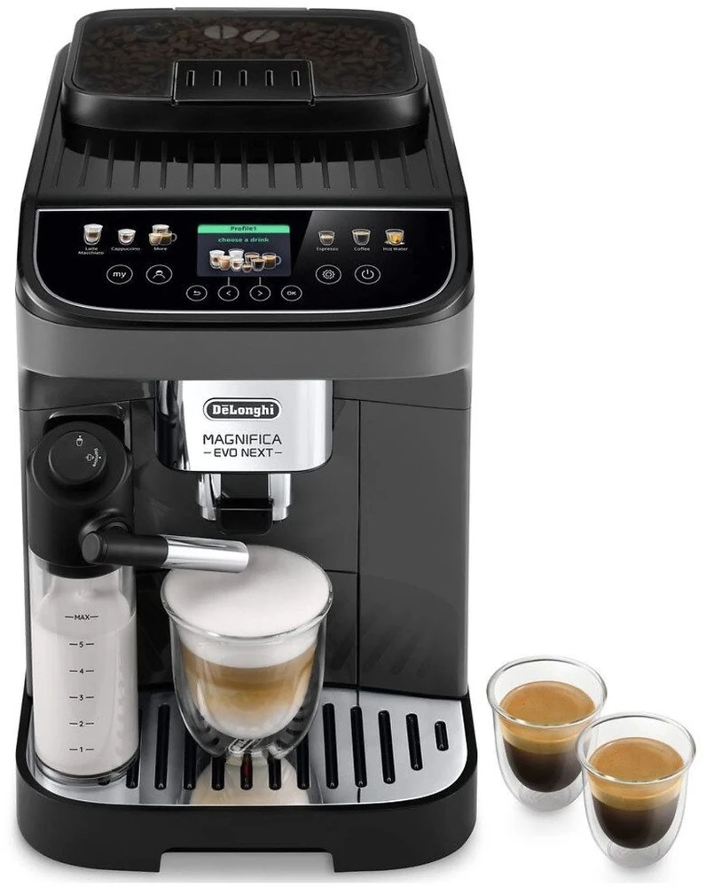 Kavos aparatas De'Longhi Magnifica Evo Next ECAM310.60.GB juoda-pilka