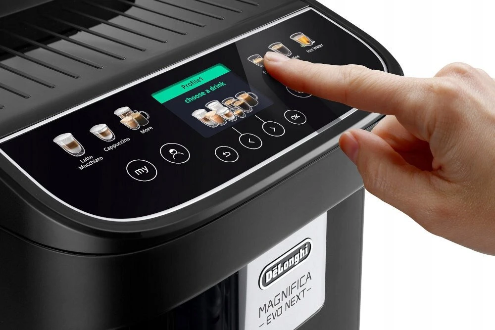 Kavos aparatas De'Longhi Magnifica Evo Next ECAM310.60.GB juoda-pilka