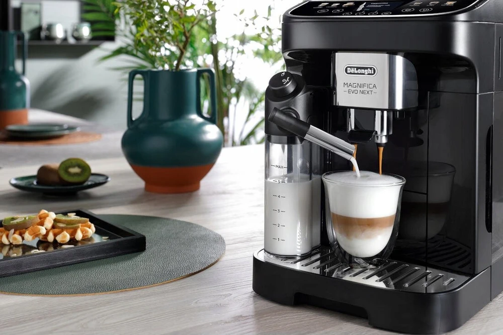 Kavos aparatas De'Longhi Magnifica Evo Next ECAM310.60.GB juoda-pilka