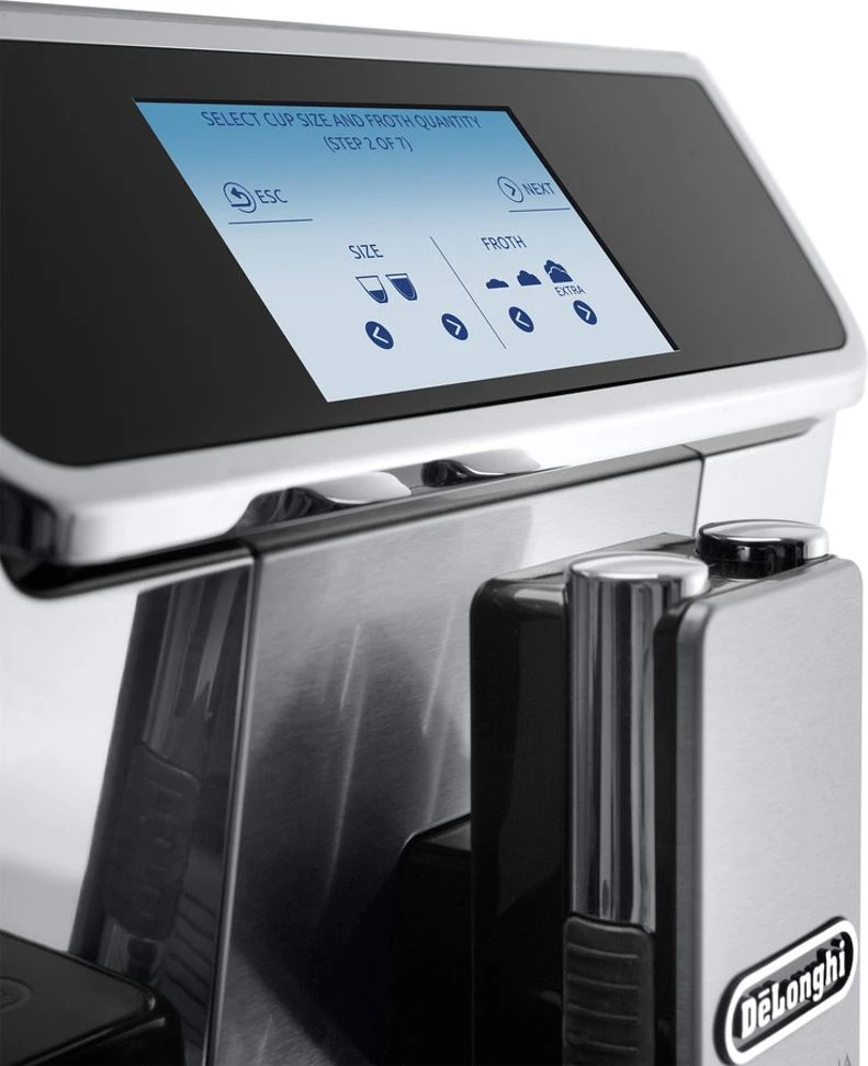 Kavos aparatas DELONGHI ECAM650.85.MS Fully-automatinis, 1450W, Inox/Juodas color