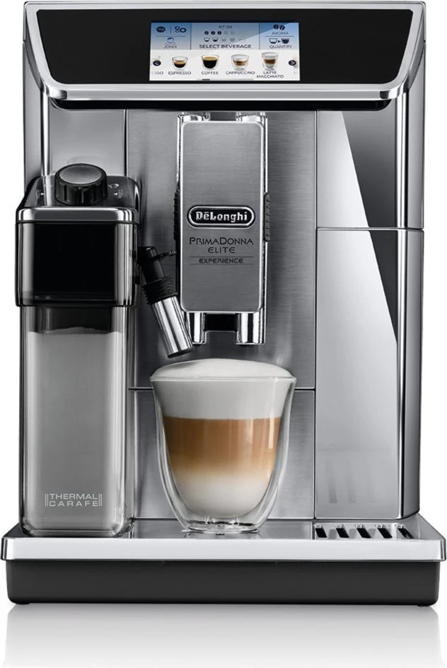 Kavos aparatas DELONGHI ECAM650.85.MS Fully-automatinis, 1450W, Inox/Juodas color