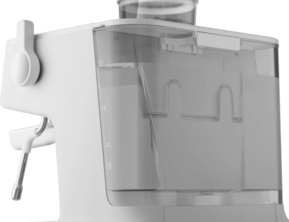 Electrolux 800 Series E8EC1-8SW Espresso kavos aparatas su malūnėliu - Baltas