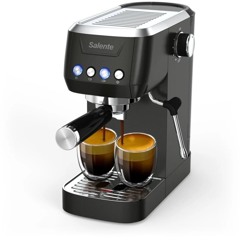 Slėginis kavos aparatas Evolveo Salente Coffio ekspres juodas-anthracite