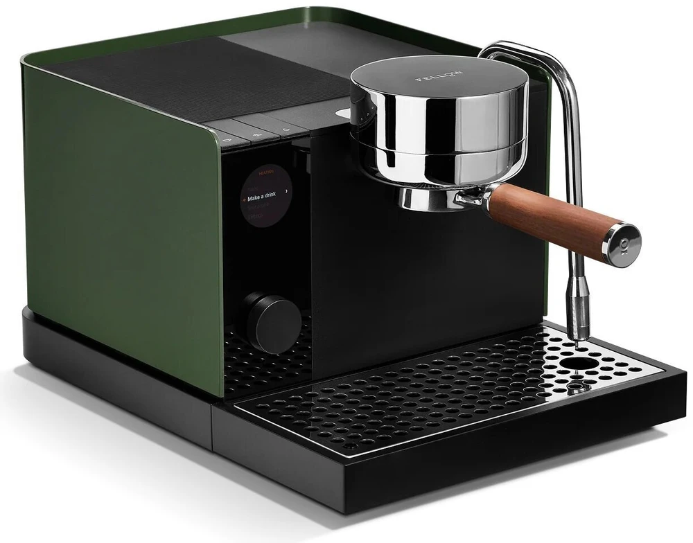 Fellow Espresso Series 1 stūmoklinis kavos aparatas, miško žalias