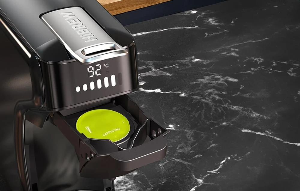 HiBREW 5-in-1 kapsulinis kavos aparatas H1B-juodos spalvos juodos spalvos