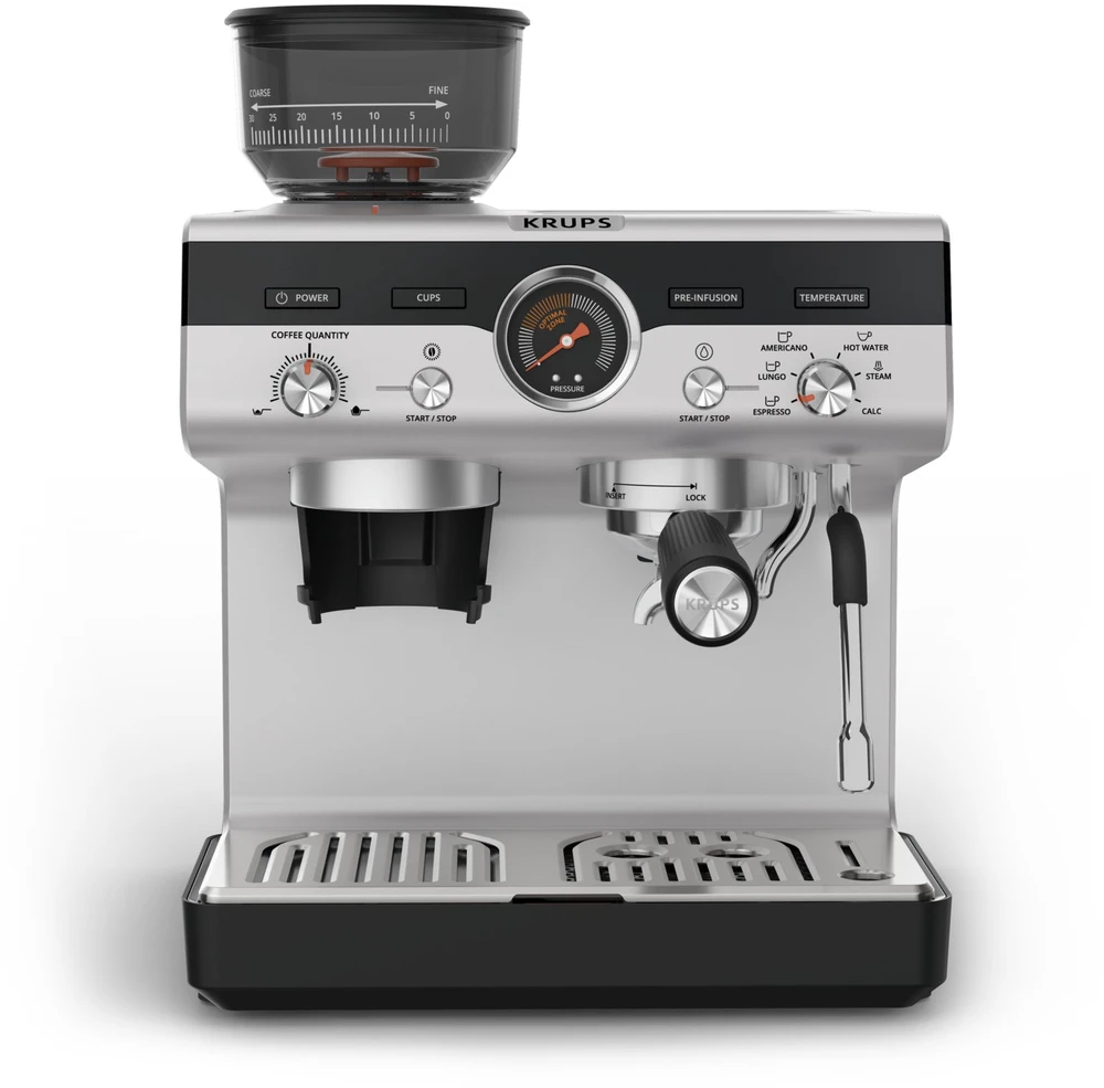 Krups Precision XP801T10 kavos aparatas Pusiau automatinis Espreso kavos aparatas 3 L