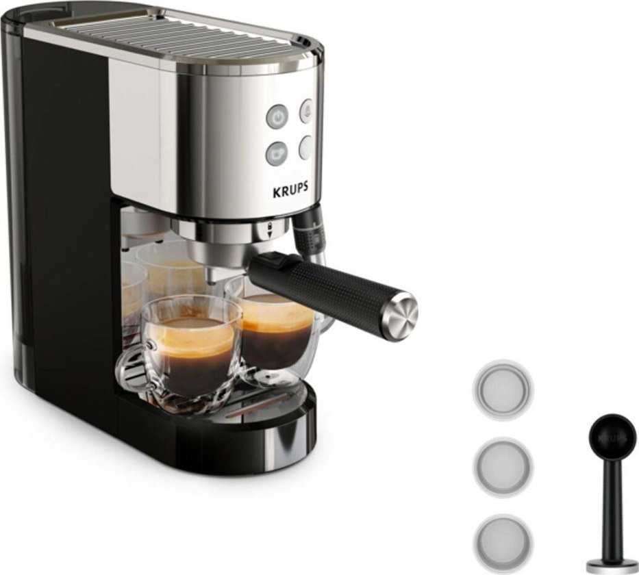Krups Virtuoso XP444C10 Pusiau automatinis Espresso Kavos aparatas 1 L
