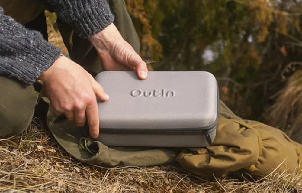 Outin Nano 7500 mAh nešiojamasis kavos virimo aparatas (žalias) + apsauginis dėklas