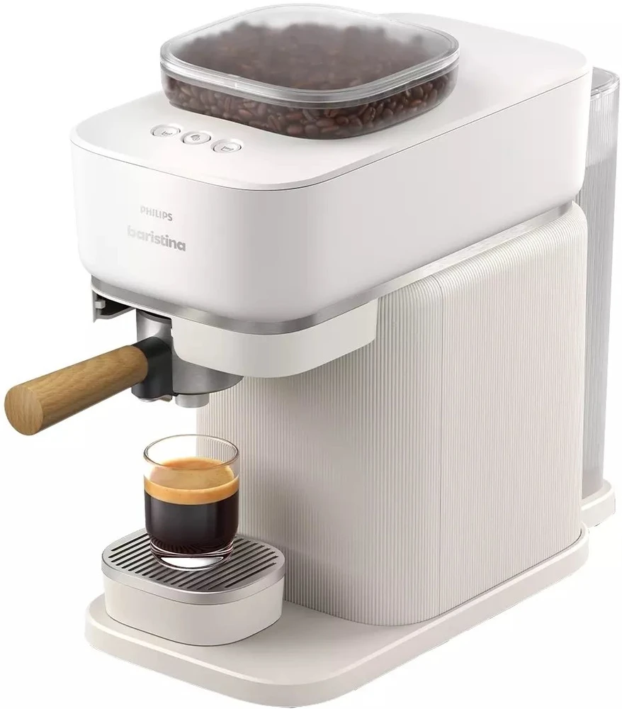 Kavos aparatas Philips Baristina BAR302/20 mleczny balta/jesion