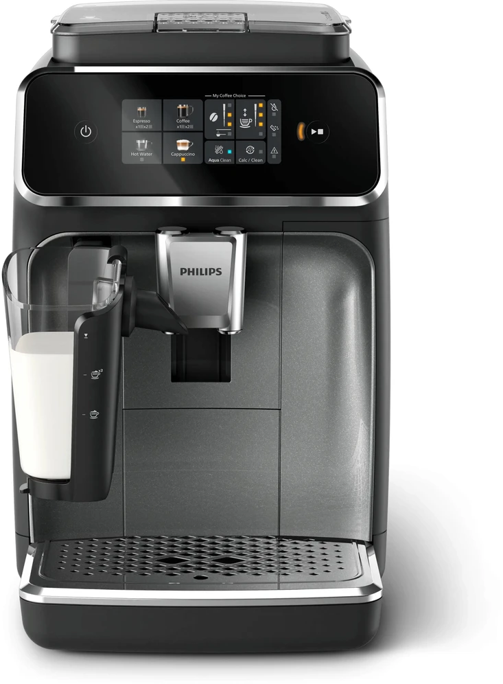 PHILIPS Slėginis kavos aparatas Seria 2300 LatteGo EP2339/40 juodai-sidabrinis