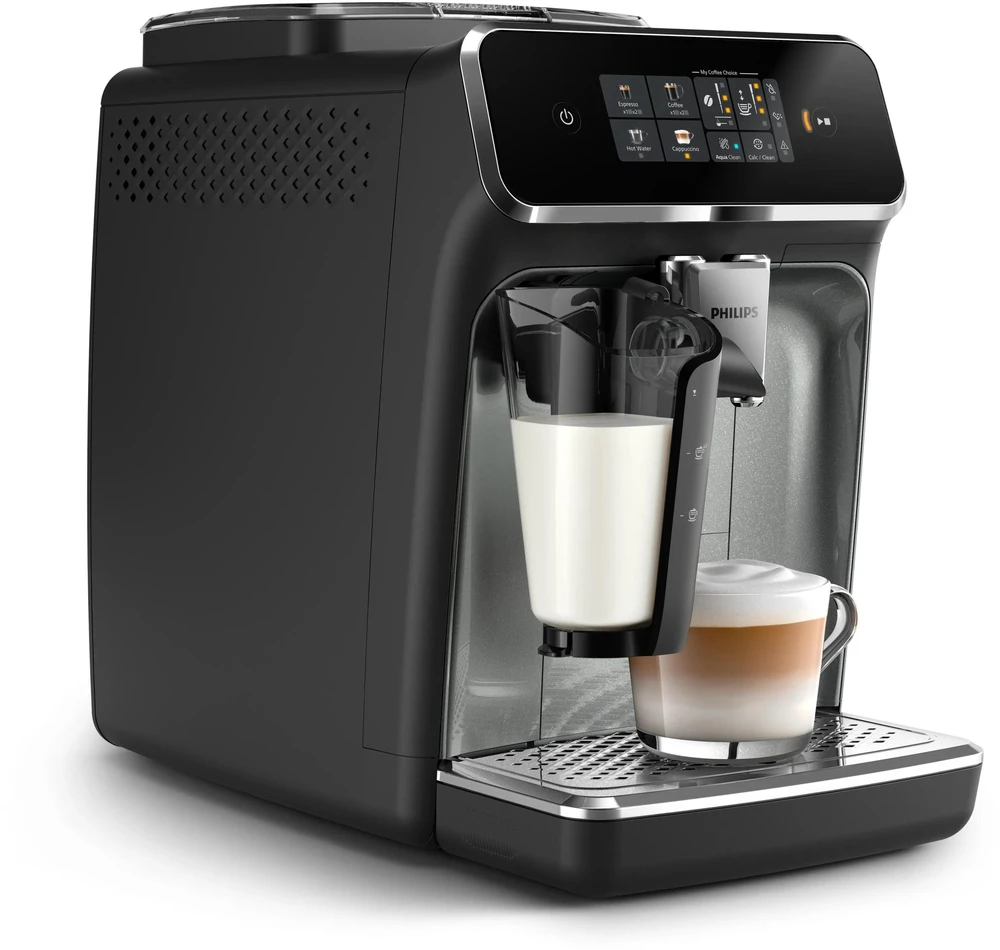 PHILIPS Slėginis kavos aparatas Seria 2300 LatteGo EP2339/40 juodai-sidabrinis