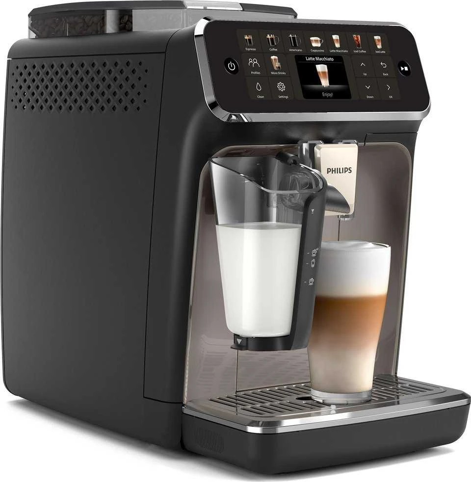 Philips | Kavos aparatas | EP5549/70 Series 5500 LatteGo | Slėgis 15 bar | Su pieno plakikliu | Automatinis | 1500 W | Juodas