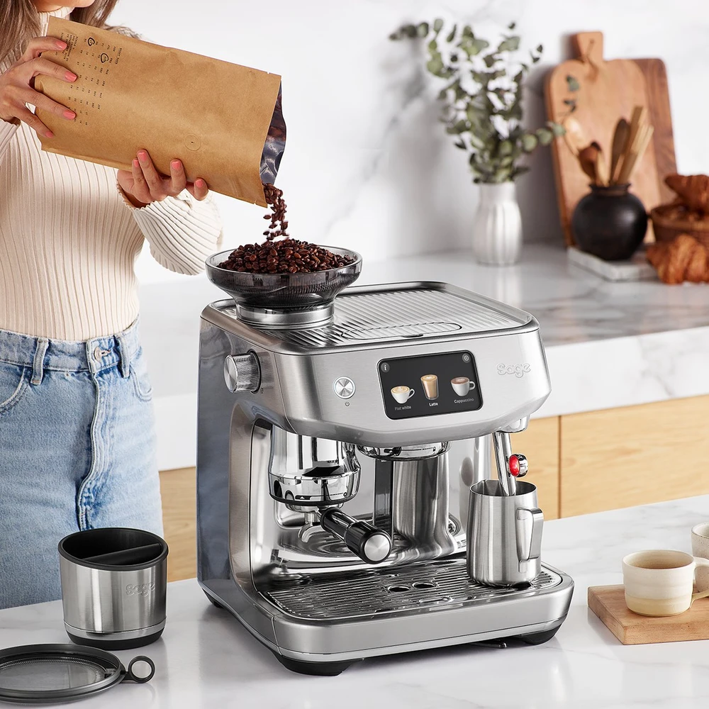 Sage the Oracle™ Jet SES985BSS Espresso Kavos aparatas - Sidabrinis