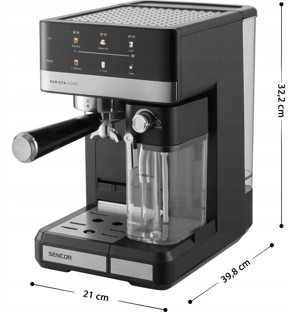 Kavos aparatas SES 4060BK Espresso SENCOR