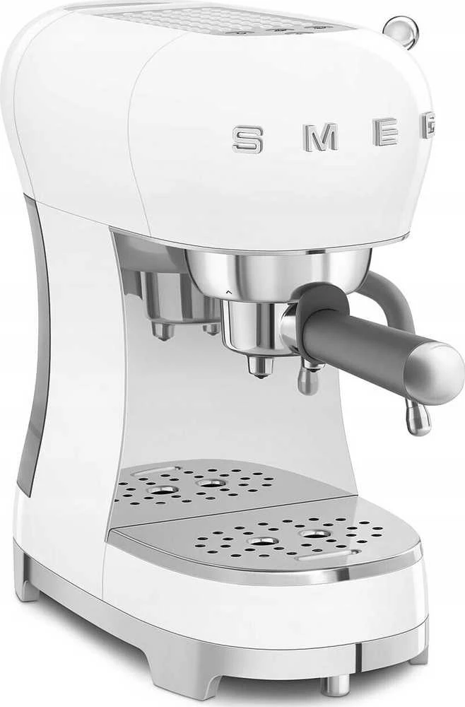 Smeg Espresso rankinis kavos aparatas ECF02WHEU, Baltos spalvos