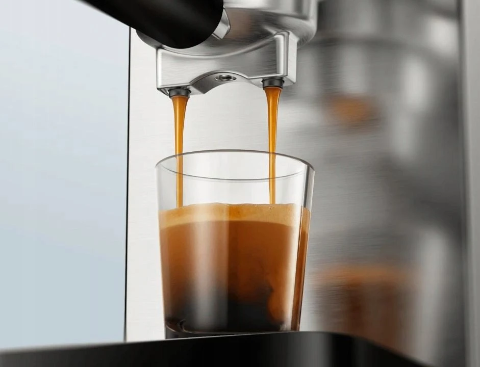 Kavos aparatas Xiaomi Espresso Aparatas | Slėgis 20 bar | Su pieno plakikliu | Semi-automatinis | 1350 W | Sidabrinis/Juodas
