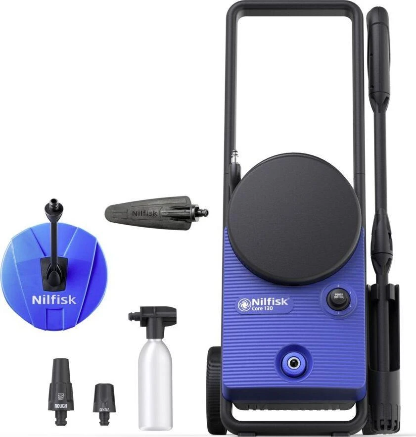 Nilfisk CORE 130 slėgio plovimo mašina Upright Electric 462 l/h Juodas, Mėlyna