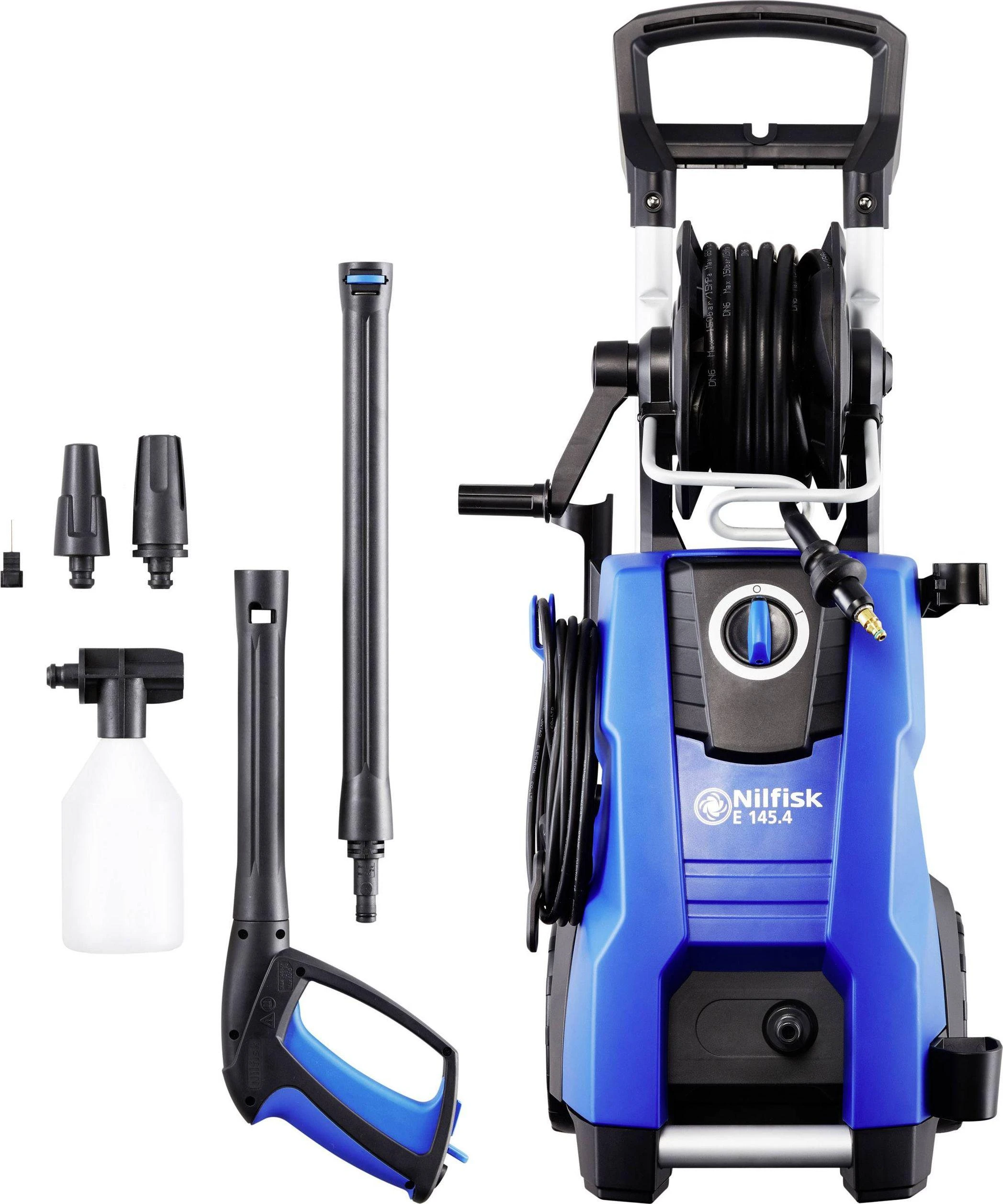 Nilfisk E 145.4-9 X-TRA EU pressure washer, upright 500 l/h 2100 W Mėlyna, Juodas