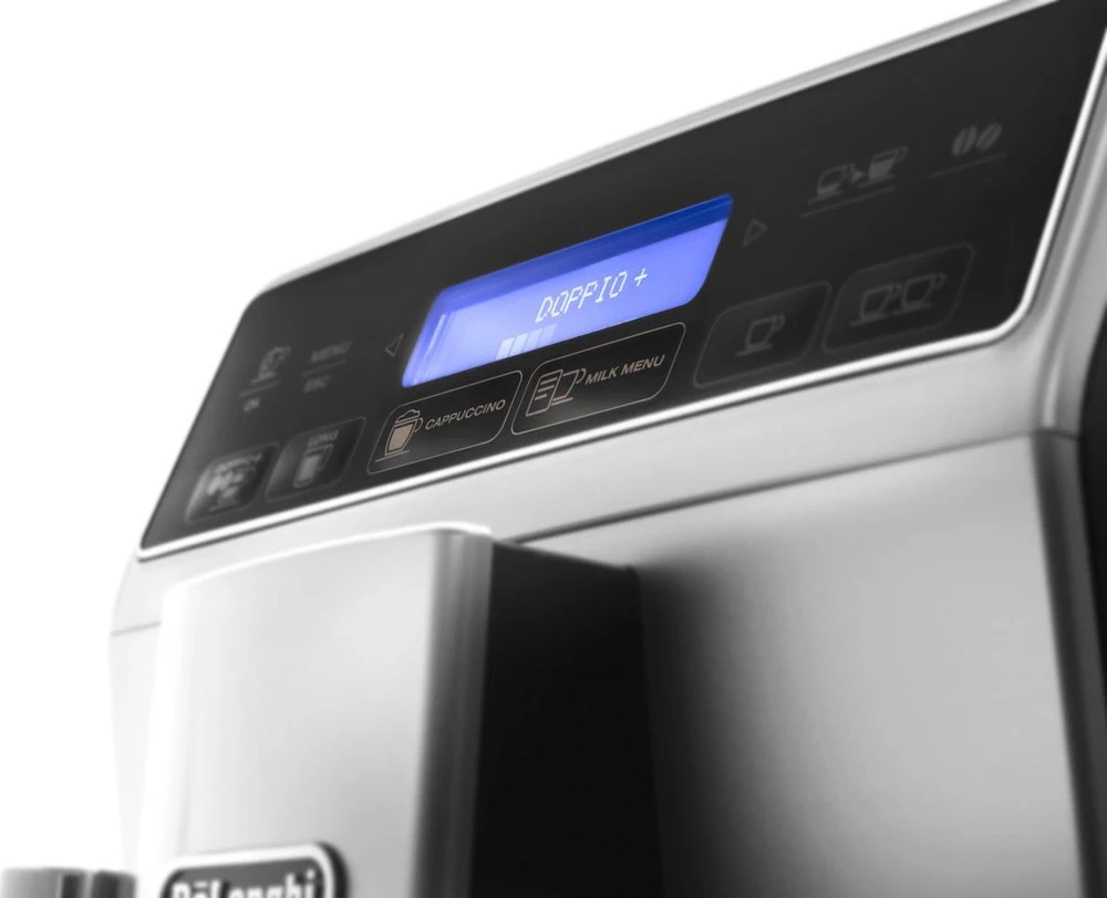 Kavos aparatas Delonghi ETAM 29.660.SB Slėgis 15 bar, Su pieno plakikliu, Automatinis, 1450 W, Sidabrinis