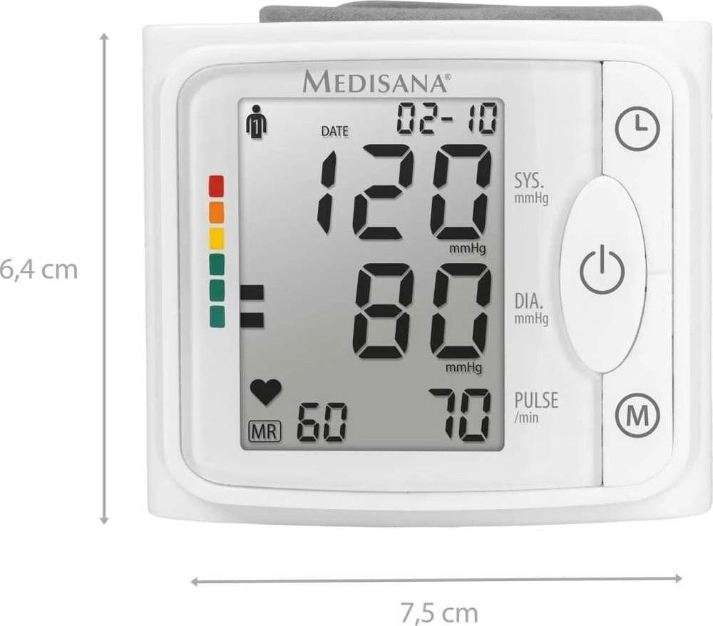 Medisana BW 320 Riešo kraujospūdžio matuoklis