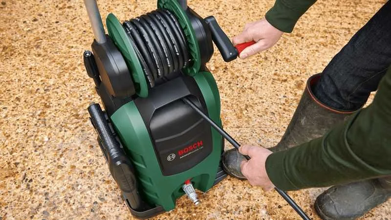 Aukšto slėgio plovimo įrenginys Bosch Advanced Aquatak 140
