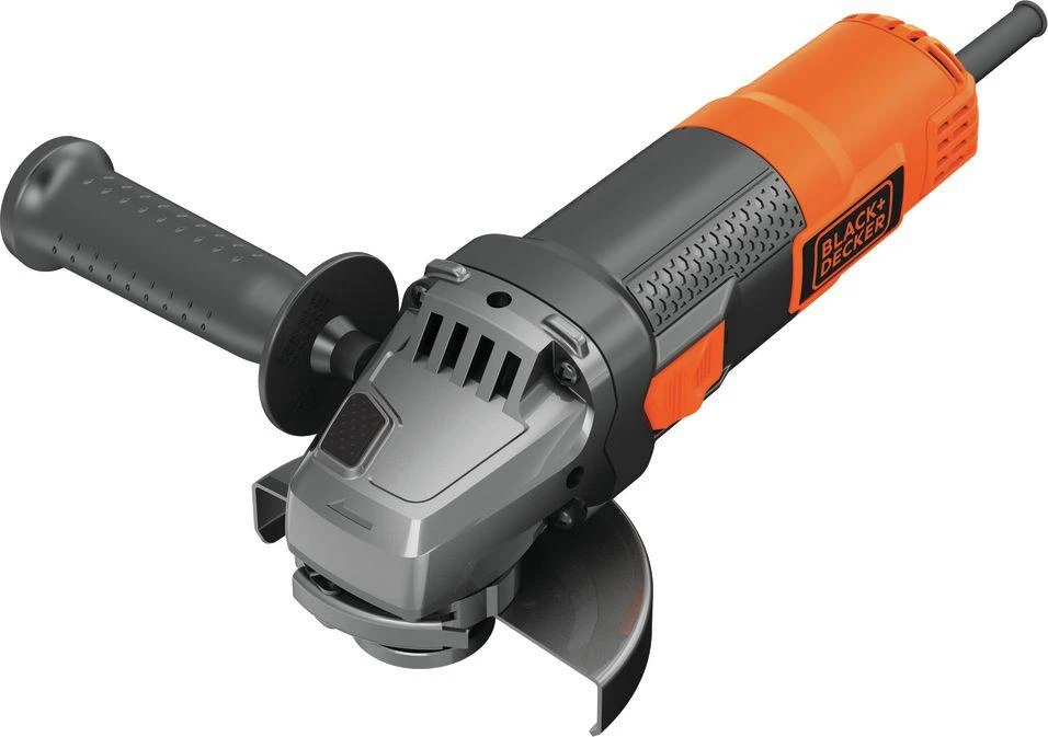 Black & Decker Juodas + DECKER KAMPINIS ŠLIUOTUVAS 125mm 900W BEG220K DĖKLAS