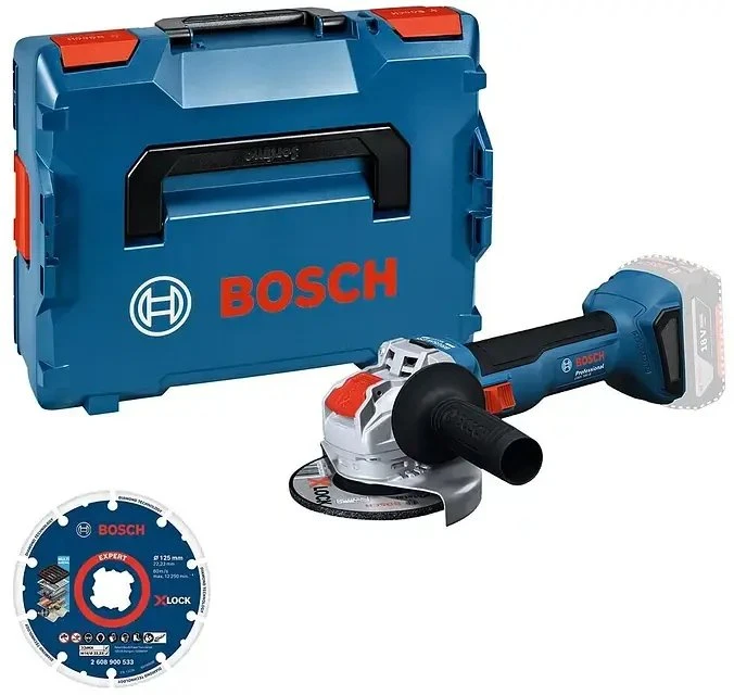 Šlifuoklis Bosch Akumuliatorinis Kampinis šlifuoklis GWX 18V-8