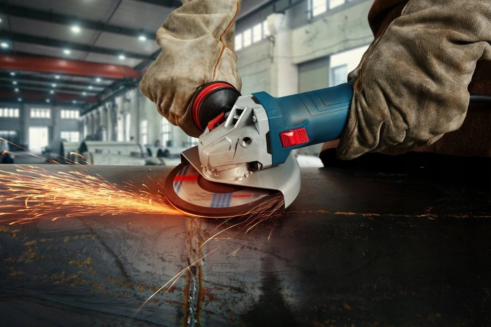 Kampinis šlifuoklis Bosch GWS 12-125 S Professional; 1200 W