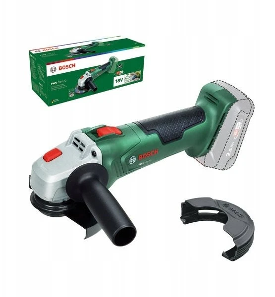 Bosch PWS 18V-70 be akumuliatoriaus ir kroviklio, 125mm Akum.kampinis šlifuoklis