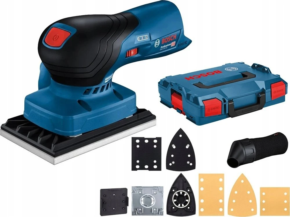 Bosch GSS 12V-13 Solo; 3 plokštės LB