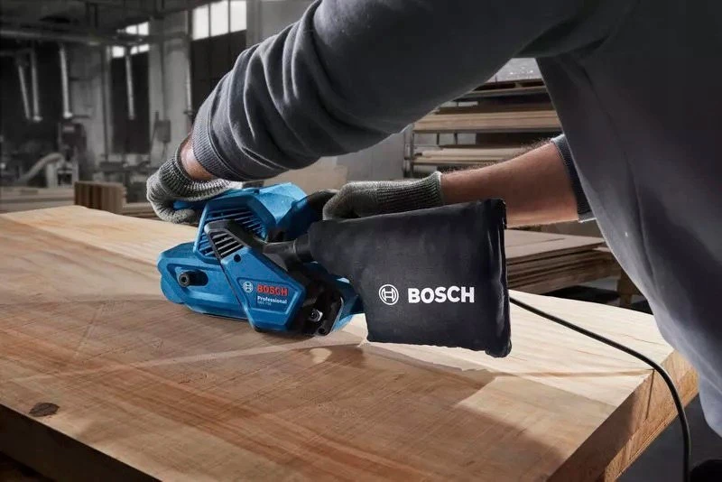 Elektrinis juostinis šlifuoklis Bosch Professional GBS 750