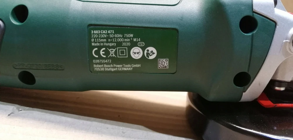 Bosch UniversalGrind 750-125 Kampinis šlifuoklis