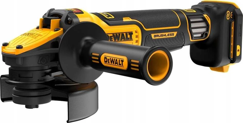 Dewalt kampinis šlifuoklis DCG416VSN, 18V, 125mm, be akumuliatoriaus ir kroviklio