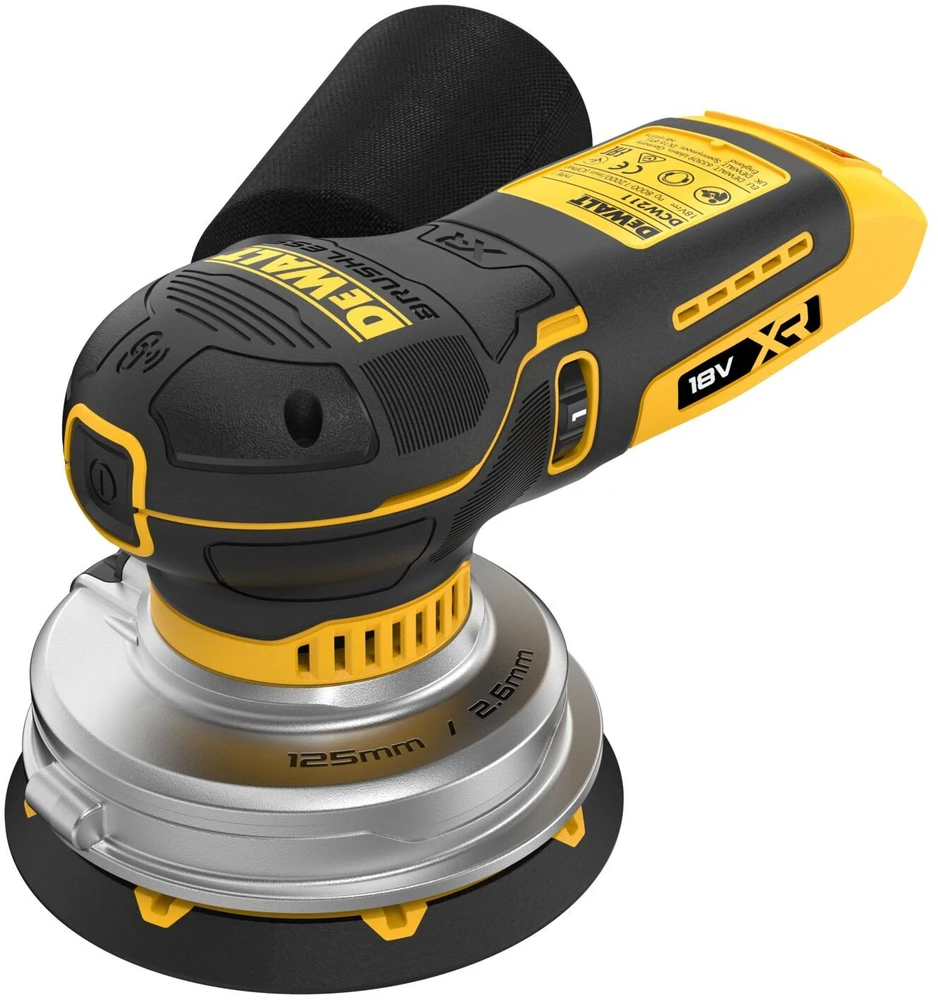 Šlifuoklis Dewalt DCW211NT Akumulatorowa Šlifuoklis Mimośrodowa 125mm 18V TSTAK one size