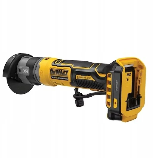 Kampinis šlifuoklis DeWalt DCG430E2T-QW; 18 V; 76 mm; 2x1,7 Ah akum.