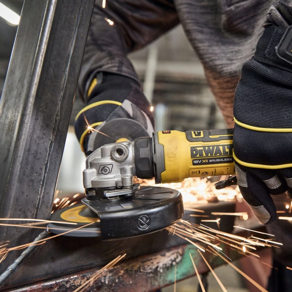 DEWALT KAMPINIS ŠLIFUOKLIS 125mm 18V DCG404NT BL TSTAK