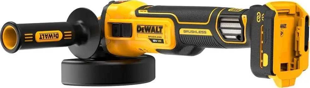 Dewalt kampinis šlifuoklis DCG409VSNT 125 mm 18V Li-Ion XR FELXVOLT T-STAK lagaminas, sūkių reguliavimas, be akumuliatoriaus ir kroviklio