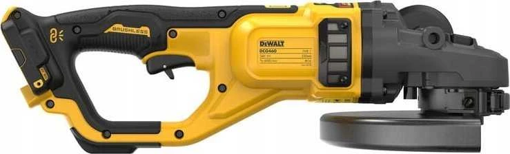 Kampinis šlifuoklis DeWalt DCG460N-XJ; 54 V (Be akumuliatoriaus ir pakrovėjo)