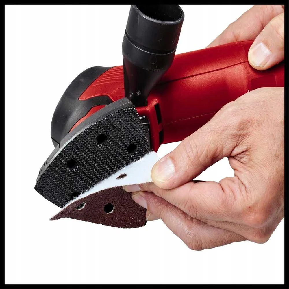 Einhell TC-DS 20 šlifavimo popieriaus keitimas