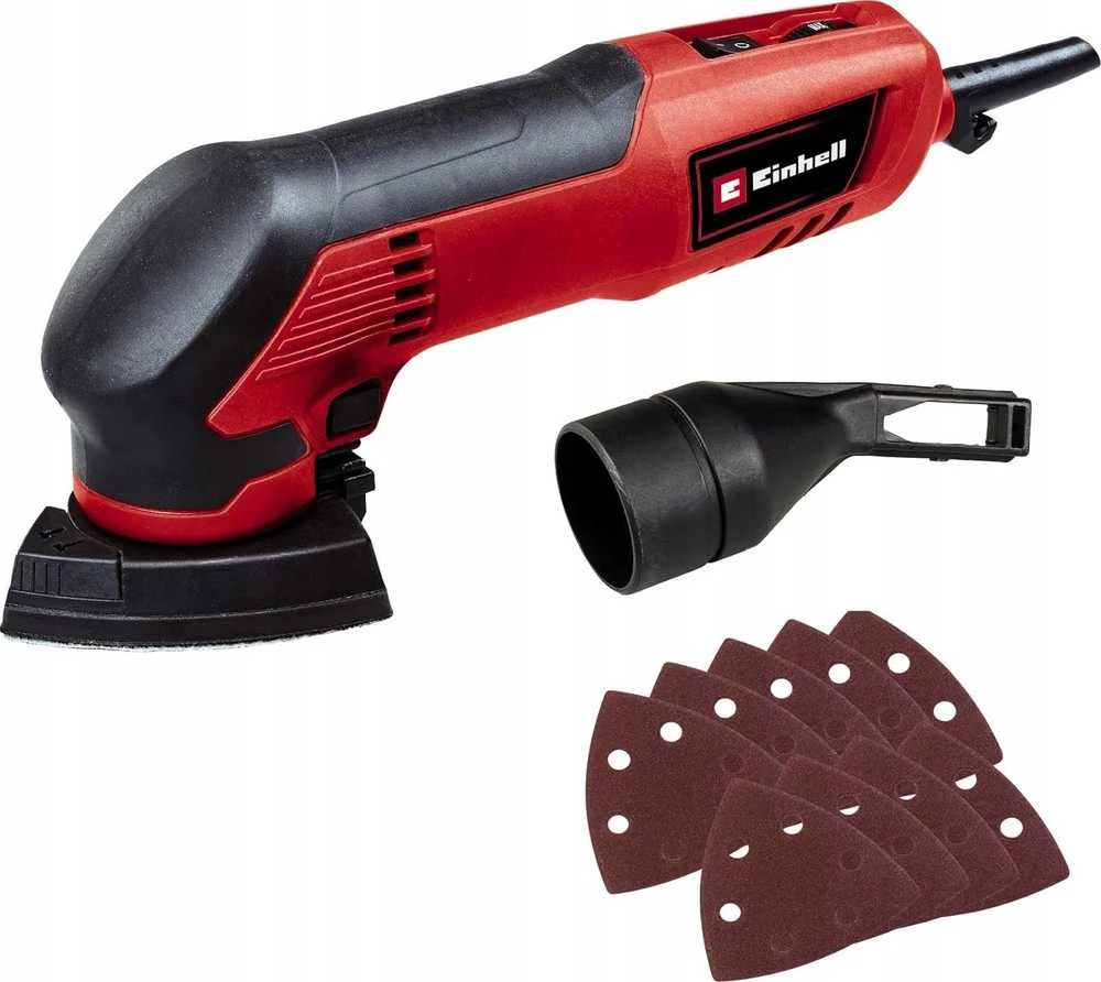 Einhell TC-DS 20 šlifuoklis su priedų rinkiniu