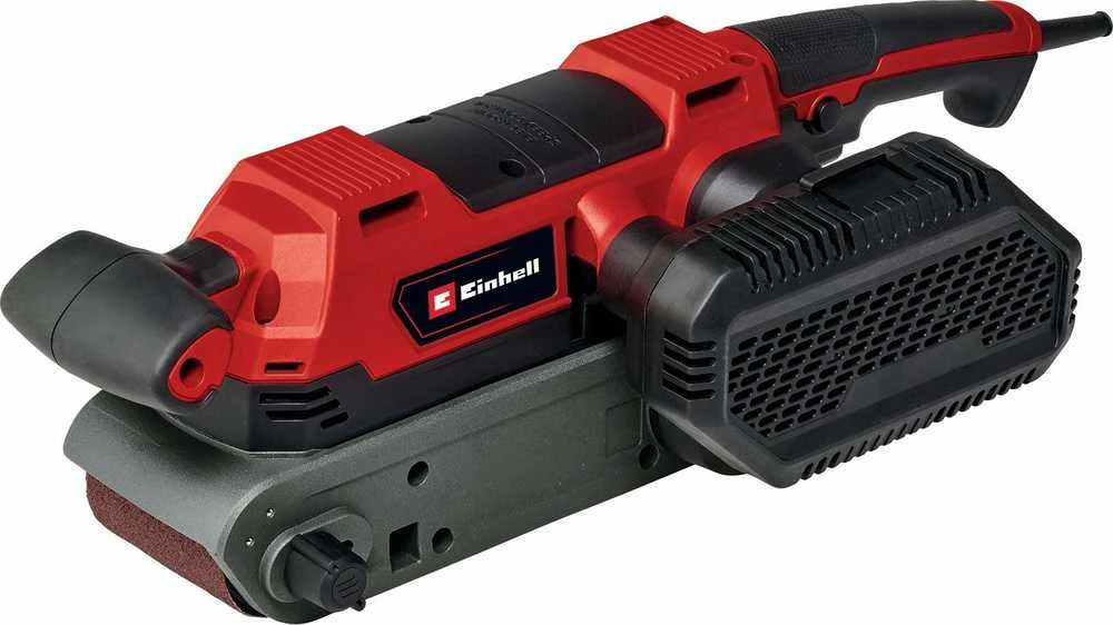 Einhell TE-BS 850 E juostinis šlifuoklis su dulkių surinkimo dėže