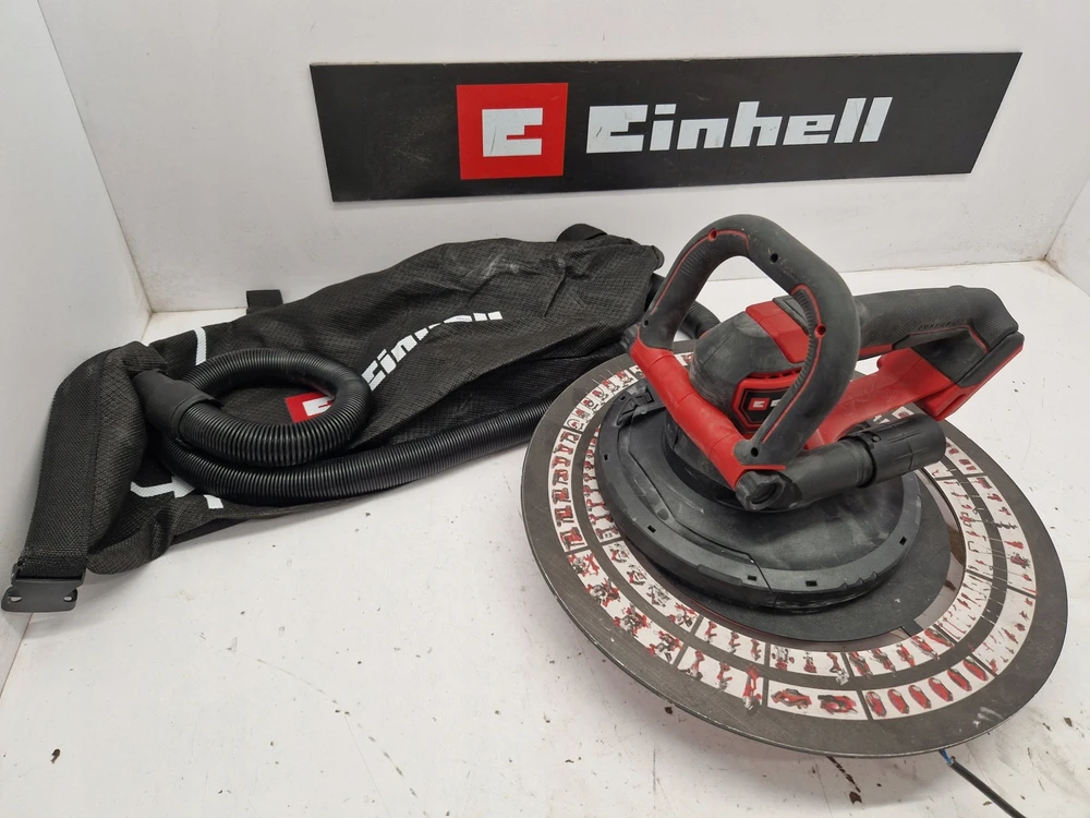 Einhell TP-DWS 18/225 Li BL Floor sander 1200 RPM Juodas, Raudona