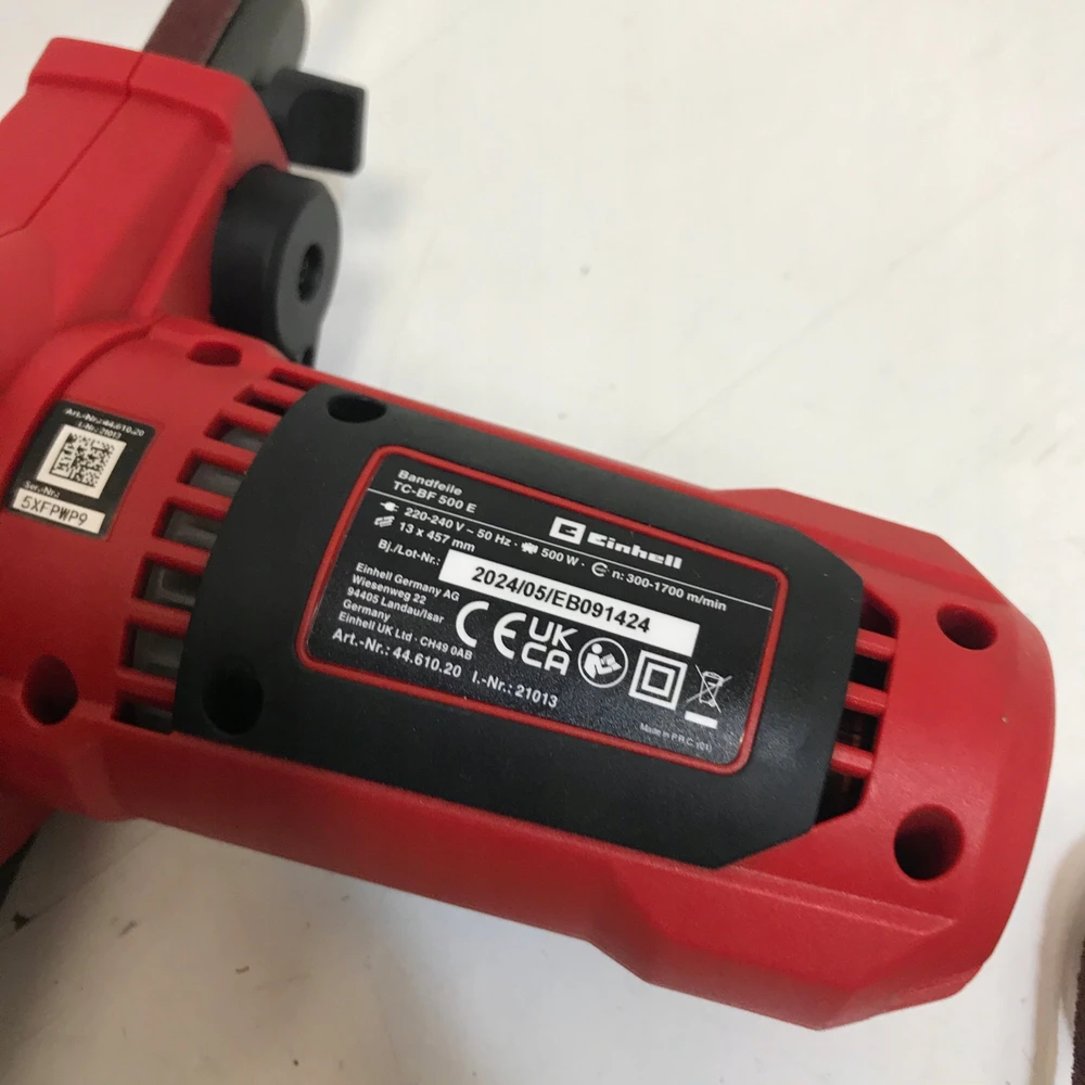 Šlifuoklis Einhell Electric belt sander EINHELL TC-BF 500 E, 500 V, 13 x 457 mm