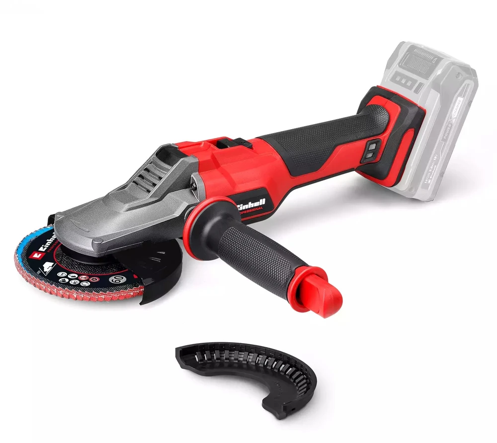 Šlifuoklis Einhell TP-AG 18/125 F Li BL - Solo kampinis šlifuoklis 12,5 cm 8500 RPM 700 W 1,57 kg