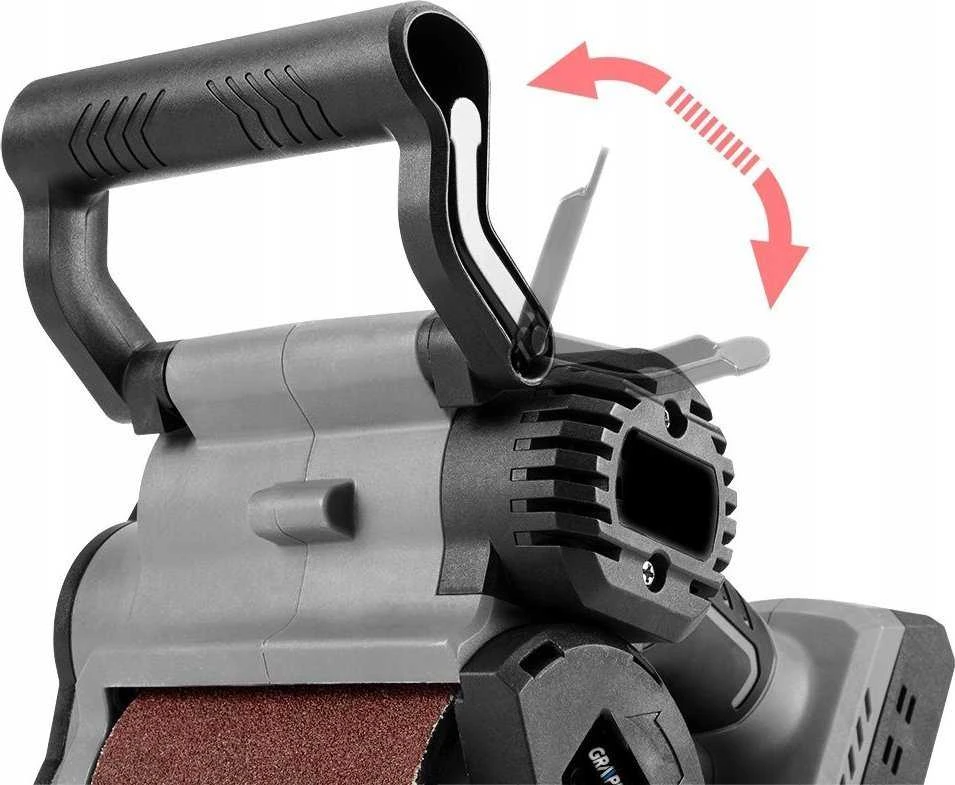 Plokštuminis šlifuoklis Graphite 58GE137; 18 V (be akumuliatoriaus ir pakrovėjo)